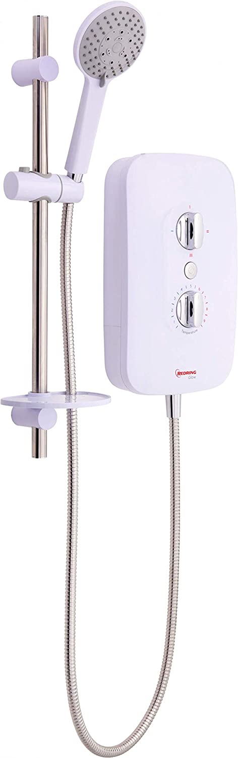 Redring Glow 7.5kW Phased Shutdown SmartFit Connection Electric Shower 53535301