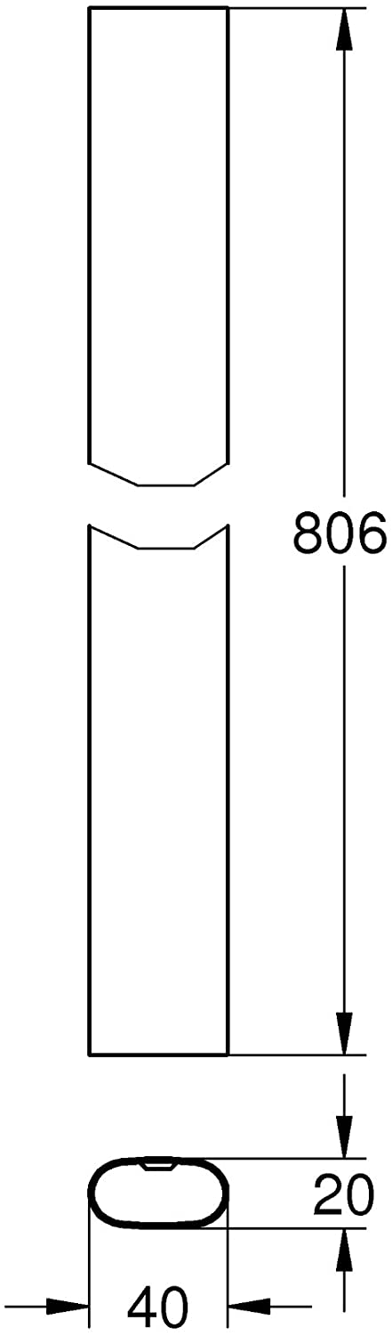 Grohe Rainshower Shower Column SmartControl 48349000, Chrome