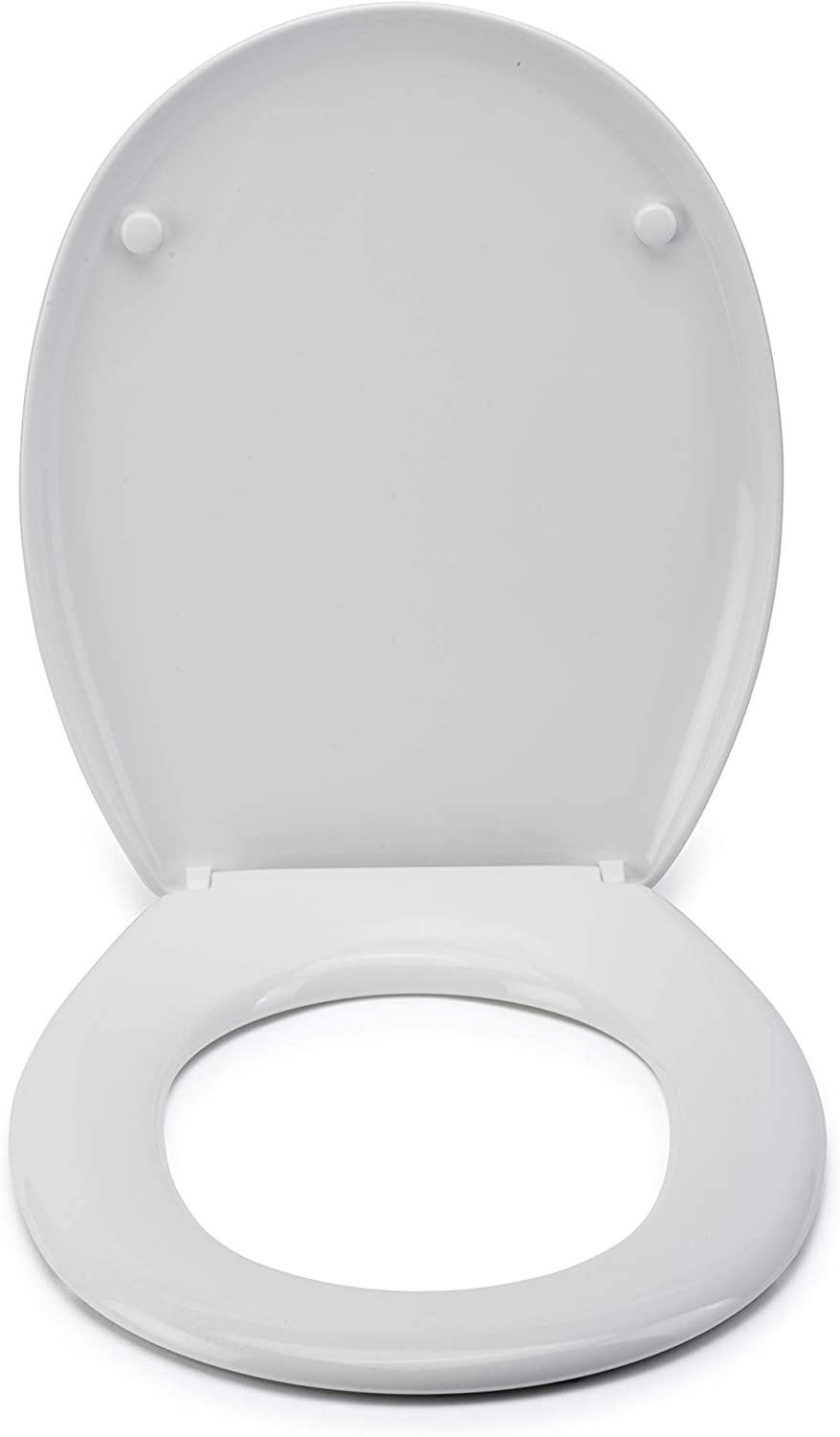 Croydex Canada Anti Bacterial Toilet Seat, White, 36x42.5cm