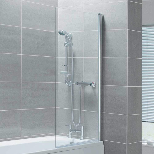 Arley Ralus 6 Square 800 x 1400mm Bath Screen 2381500SQ-SH