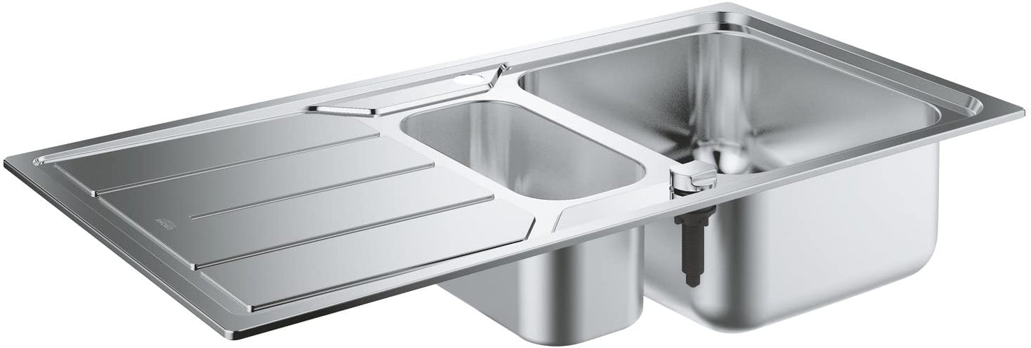 GROHE 31572SD0 | K500 Sink 1.5 bowl | Stainless Steel