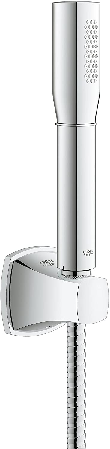 GROHE Grandera Stick Wall Mount Set 1 Jet Type, colour: Chrome/Gold - 27993IG0