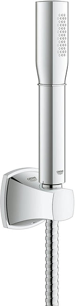 GROHE Grandera Stick Wall Mount Set 1 Jet Type, colour: Chrome/Gold - 27993IG0
