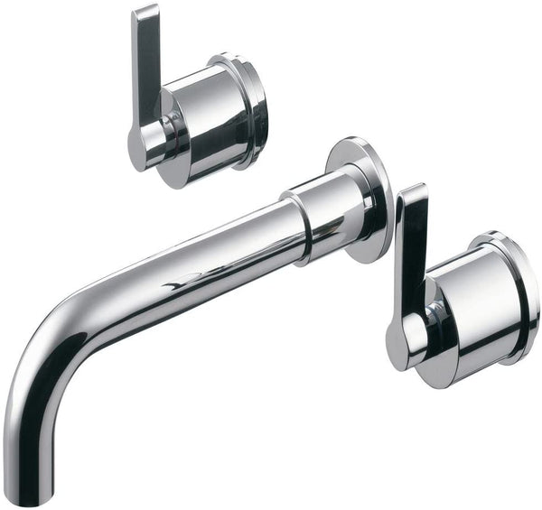 Ideal Standard Silver wall mounted basin tap. E0063AA