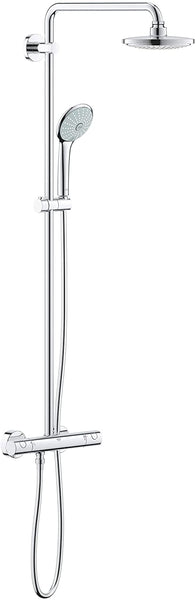 GROHE 27296001 Euphoria System 180 Shower System with Thermostat