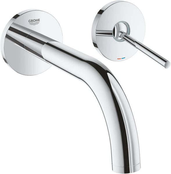 Grohe Atrio 19287003åÊ| Bath Tap with 2-Hole Basin Mixer Tap | Chrome