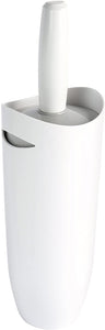 Croydex Plastic Toilet Brush White & Grey