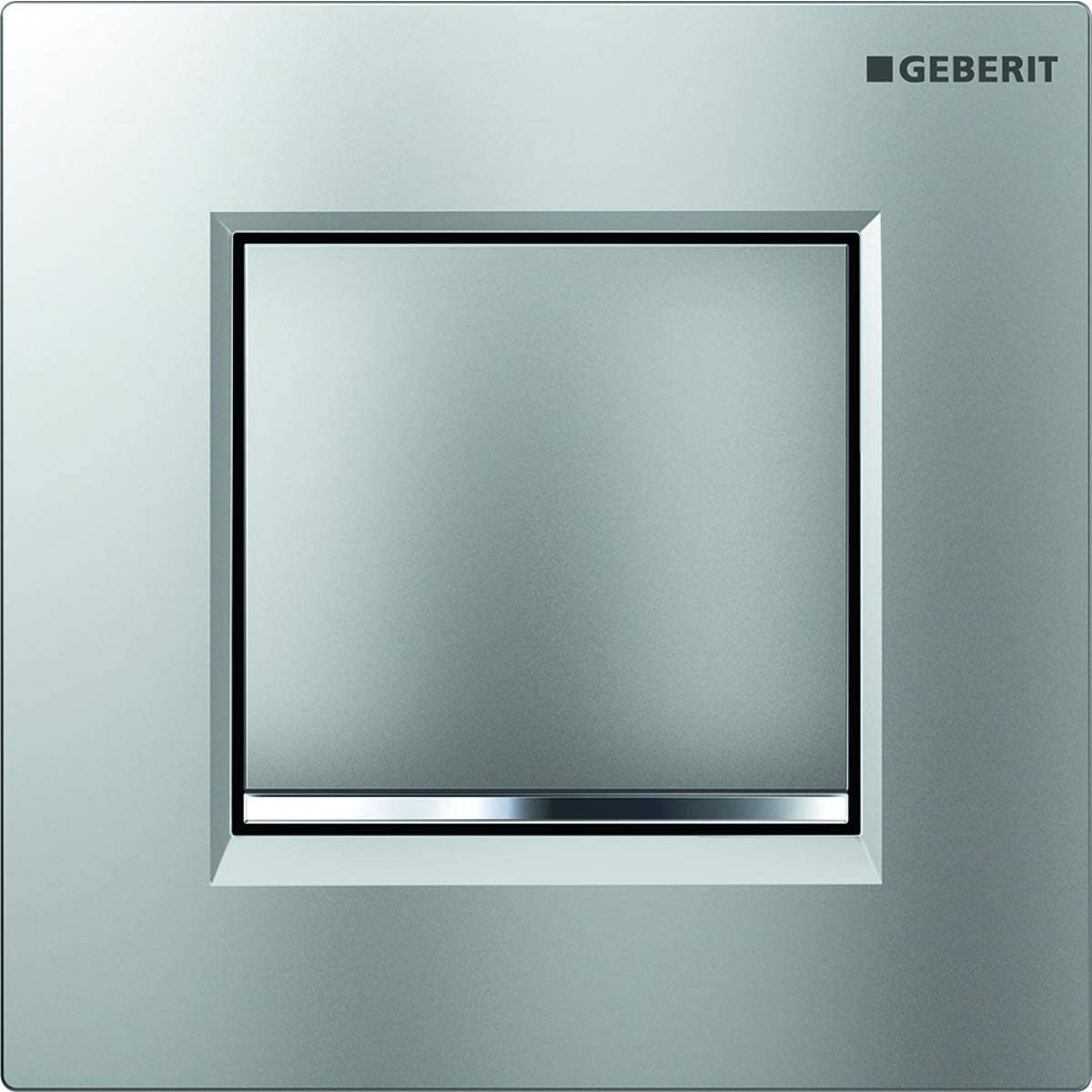 Geberit Sigma30 Urinal Flush Pneumatic Gloss/Matt/Gloss Chrome - Flush Bathrooms