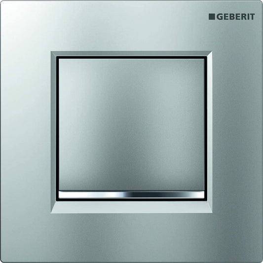Geberit Sigma30 Urinal Flush Pneumatic Gloss/Matt/Gloss Chrome - Flush Bathrooms