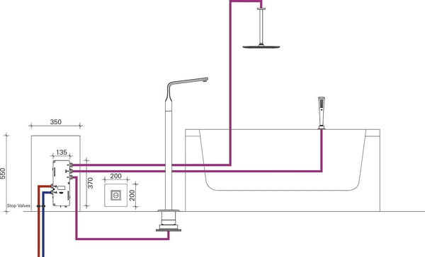 GROHE 27470000 | Rainshower Veris 300 Head Shower