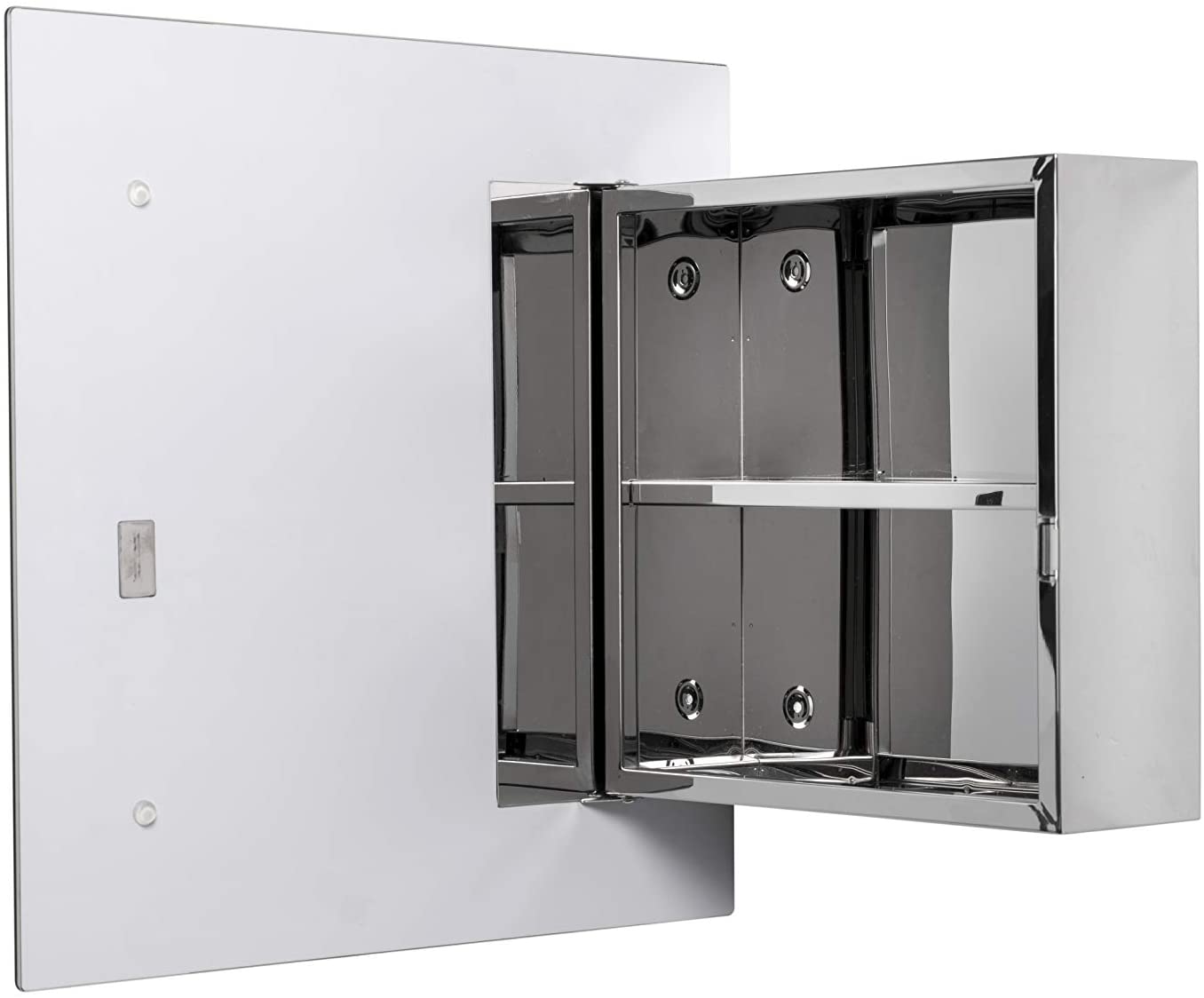Croydex Dart Square Mirror Door Cabinet