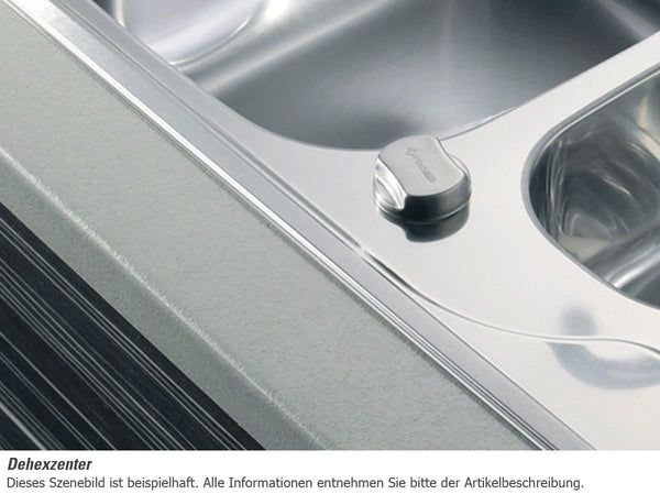 Pyramis Sparta (86 x 50) 1B 1D Stainless Steel Sink Rotary Rotary Kitchen Sink Countertop Sink