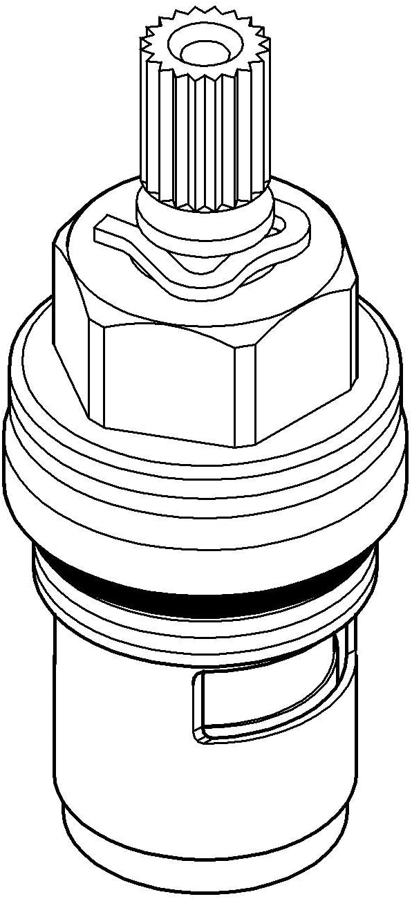 Grohe Upper Part 1/2í«ÌÎ_inch Ceramic Right, 45346000