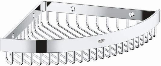 GROHE Selection Cube 40809000 Bathroom Accessories Storage Basket Metal Chrome