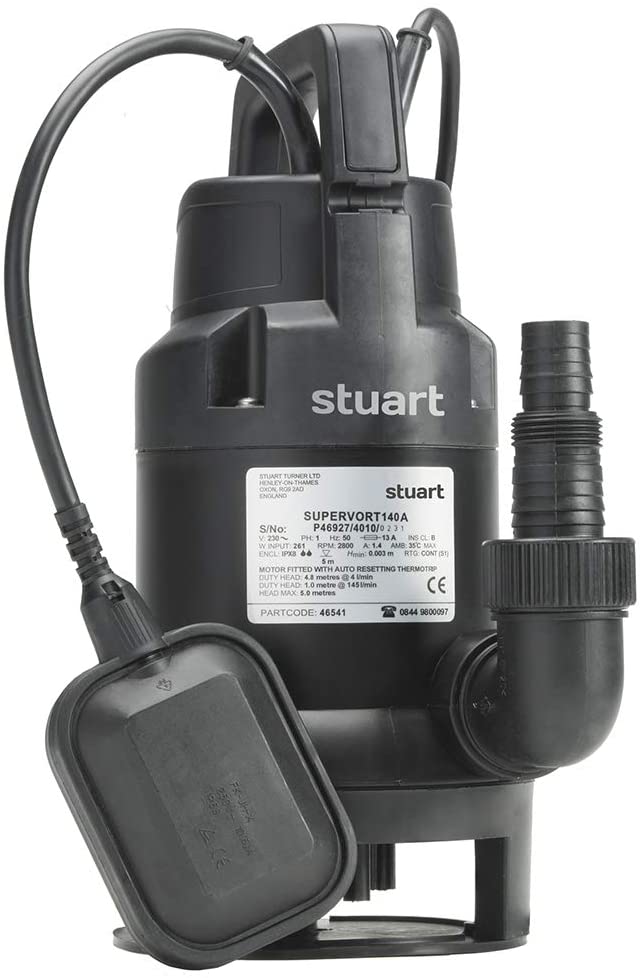 Stuart Turner Submersible Supervort 140A Pump Adjustable Float Switch 46541