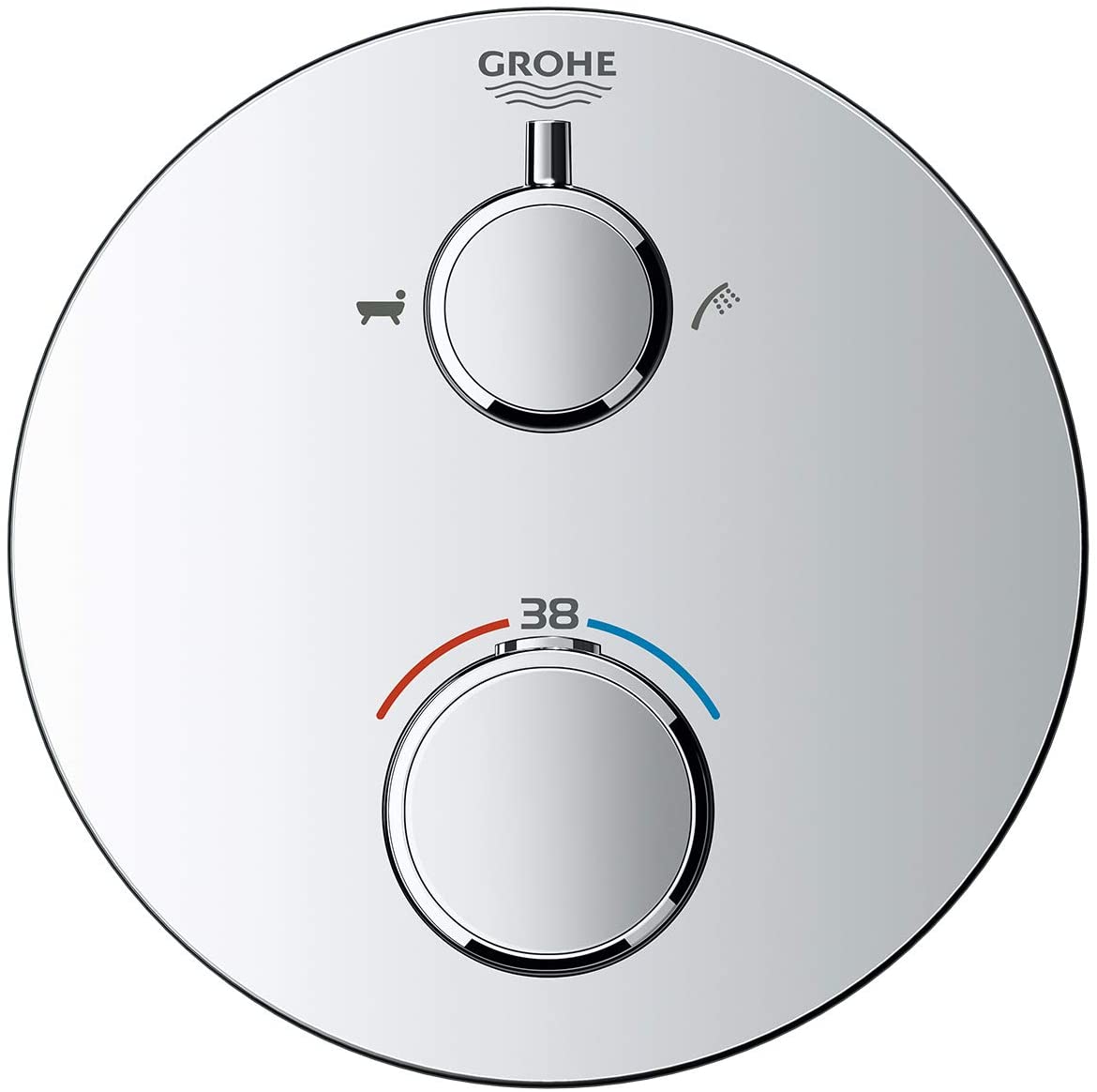 Grohe 24075000 Thermostatic Shower Mixer - Chrome