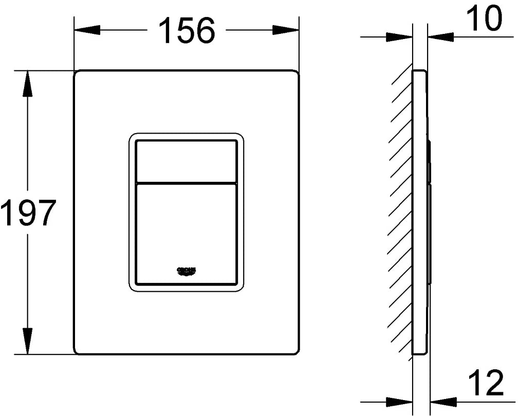 Grohe 38859XG0 Skate Cosmopolitan Covering Plate