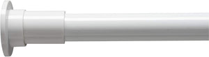 Croydex Stick 'N' Lock+ Adhesive or Screw Fix Shower Curtain Adjustable Rod