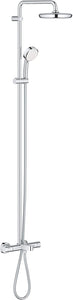 GROHE 26223001 Tempesta Cosmopolitan 210 Thermostatic Shower System, Chrome