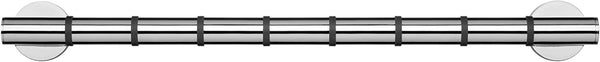 Croydex AP500541 300 mm Safety Support Rail Stainless Steel Grab Bar with Anti-Slip Grip