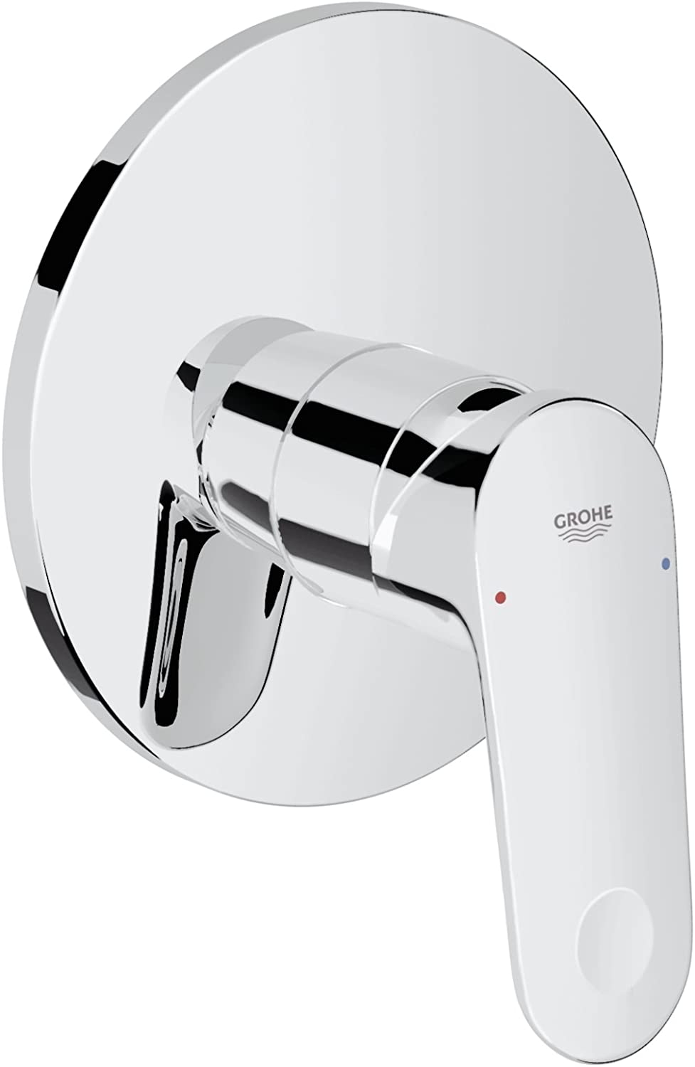 GROHE 19536002 Europlus Single-Lever Bath and Shower Mixer Trim - chrome