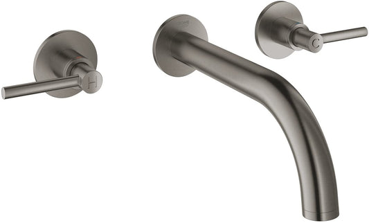 Grohe Atrio 20169AL3åÊ| Bathroom 3åÊTap Hole Basin Sink Mixer Tap DN 15åÊBrushed Hard Graphite