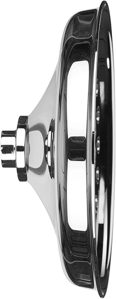 Croydex Traditional Rain Shower Overhead, Stainless_Steel, Silver, 17.3x2.5x3.5 cm