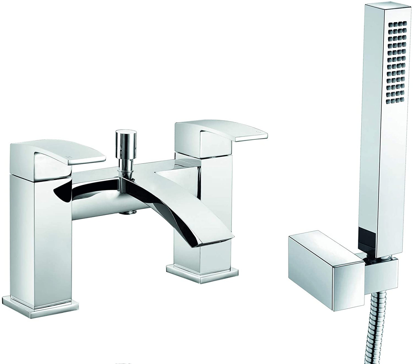 Trisen Knole TT804 Two Handle Bath Shower Mixer and Shower Kit