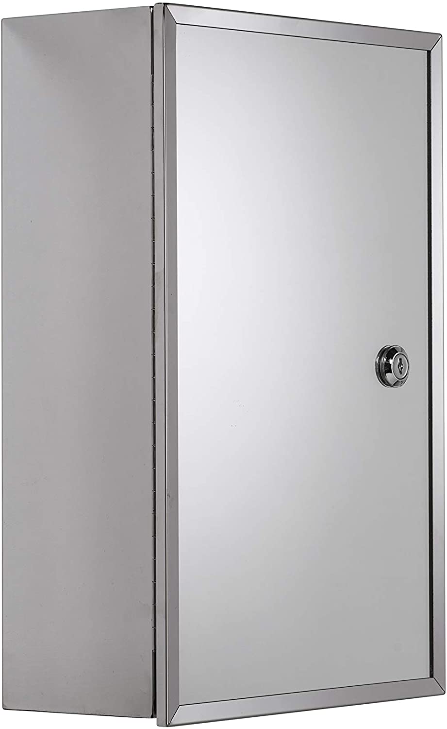 Croydex Trent Stainless Steel Lockable Medicine Cabinet