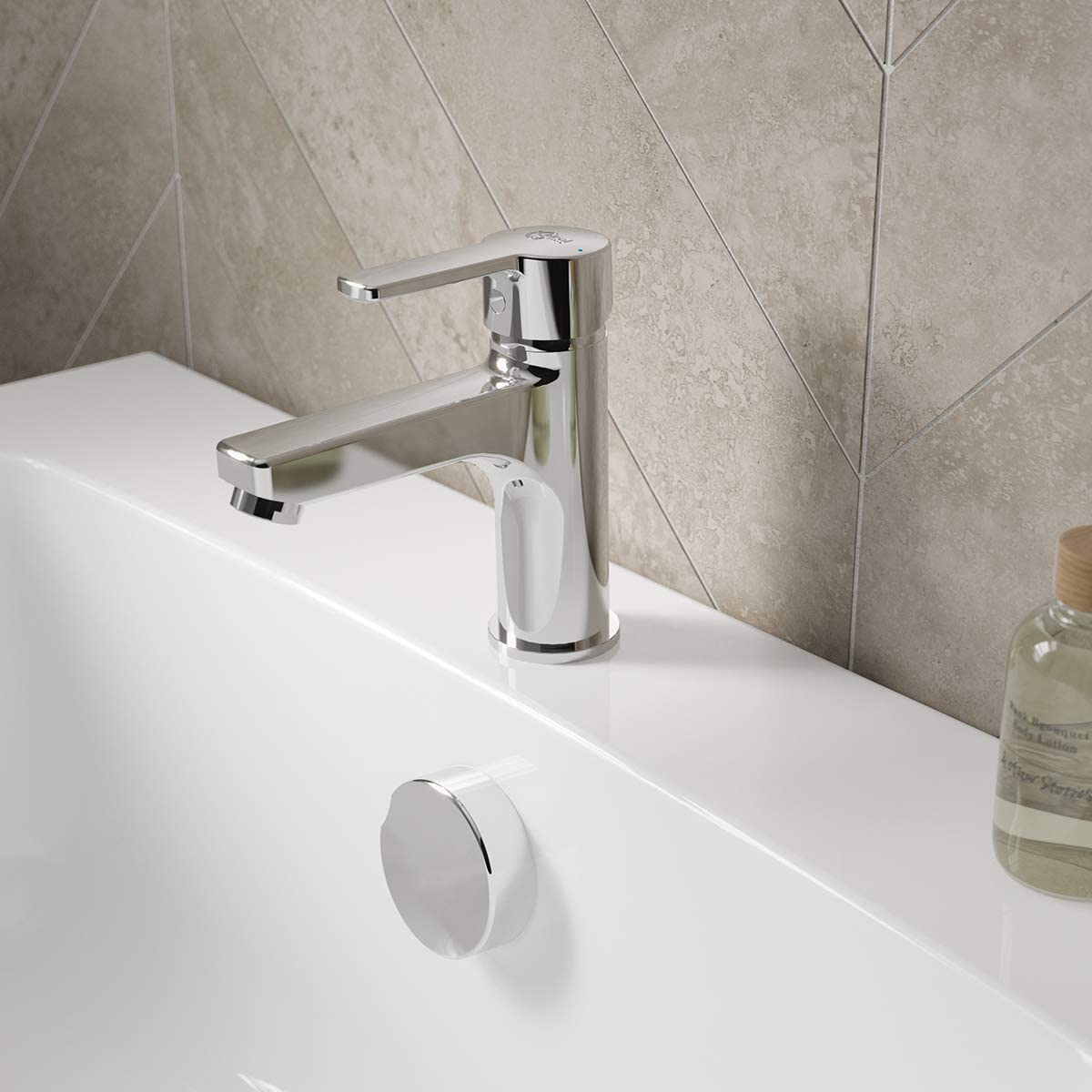 Ideal Standard B2137AA Calista Single Lever Bath Filler, Chrome