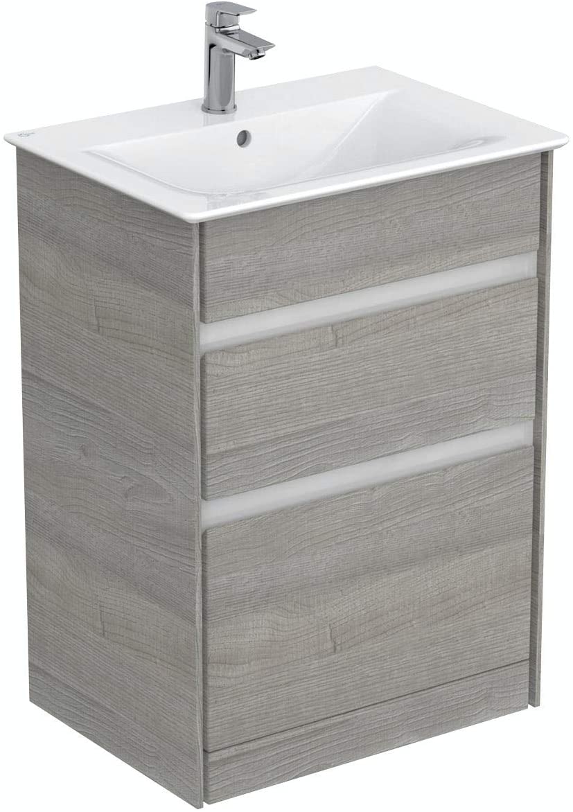 Ideal Standard E0836 Concept Air 60cm Floor Standing Vanity Unit with 2 Drawers