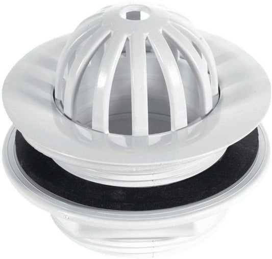McAlpine 2" White Domed Urinal Waste WU20