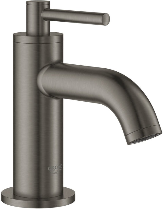 Grohe Atrio 20021AL3åÊ| Pillar Tap Bath Shower Mixer Tap DN 15åÊBrushed Hard Graphite XS Size