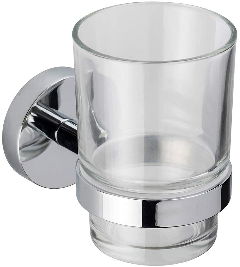 Croydex Flexi-Fix Epsom Tumbler and Holder