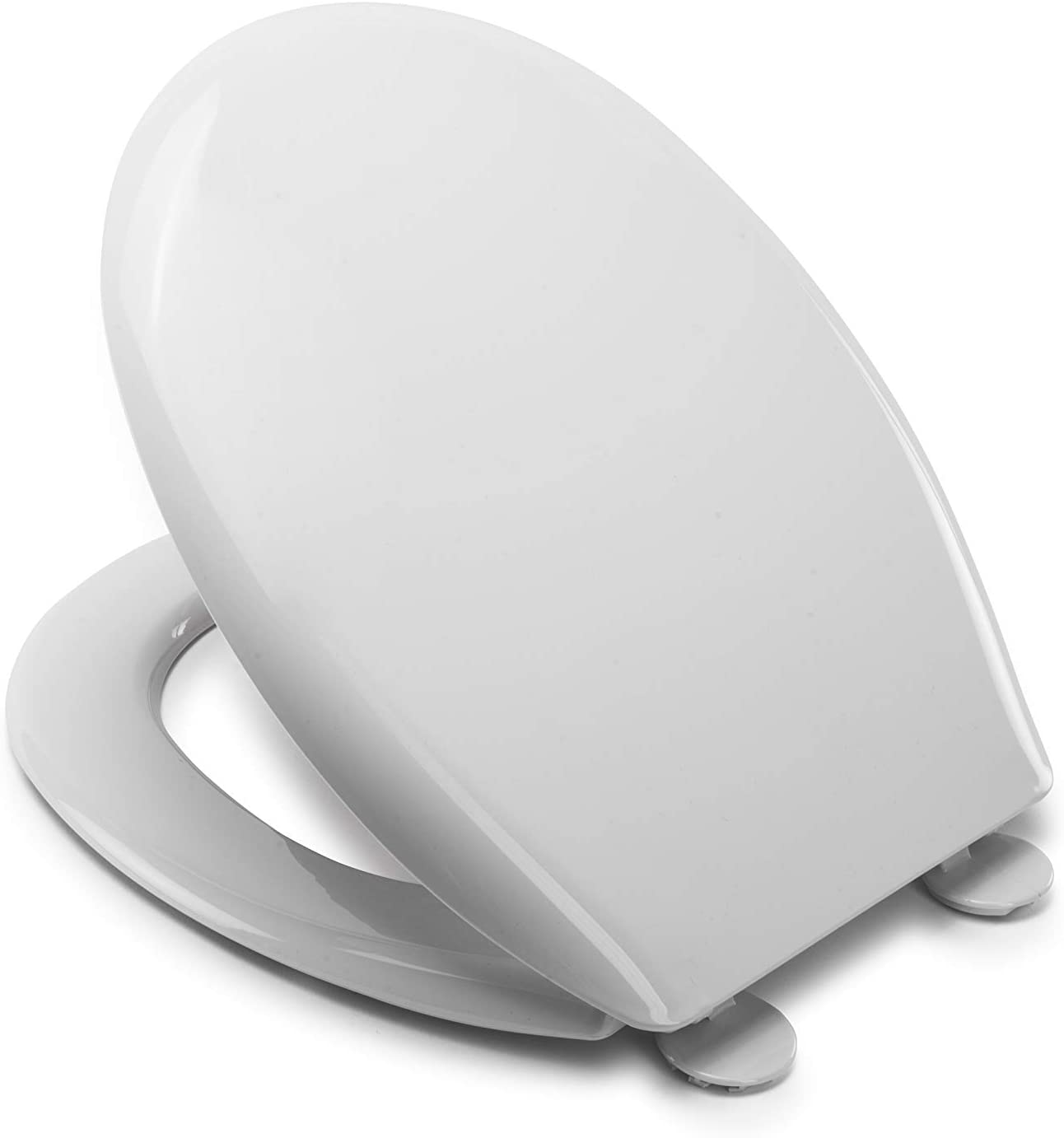 Croydex Canada Anti Bacterial Toilet Seat, White, 36x42.5cm