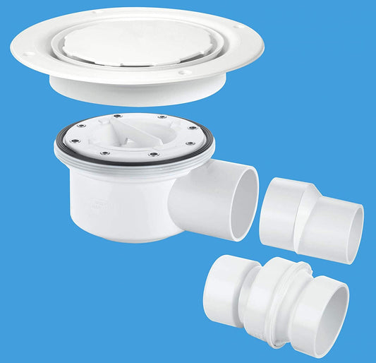McAlpine Two-Piece 50mm Water Seal Gully TSG52WH-NSC