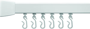 Croydex Profile 800 U-Shaped Rail 800x800x800-White, Aluminum, White, 80 x 80 x 3 cm