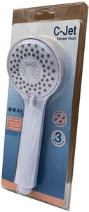 Euroshowers C Spray Shower Head - White