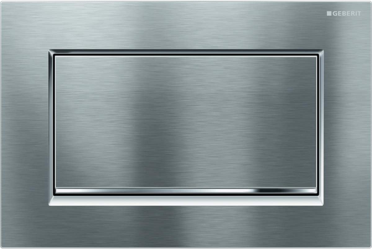 Geberit Sigma Polished Chrome 30í«ÌÎ_Actuator Plate for Stop-and-Go Flushing, Screw, Pack of 1, 115.893í«ÌÎ_KX 1