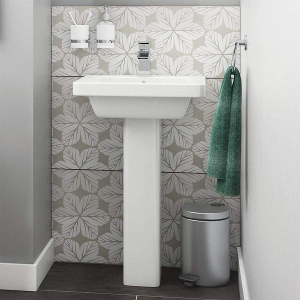 Synergy Marbella 550mm 1 Tap Hole Basin SY-MARB01