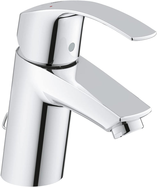 GROHE 33265002 Eurosmart Basin Tap with Pop-Up Waste Set_P