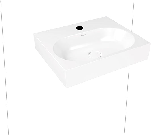 Centro Wall-Mounted Washbasin 3061åÊ600X500X120åÊKaldewei with 1åÊTap Hole