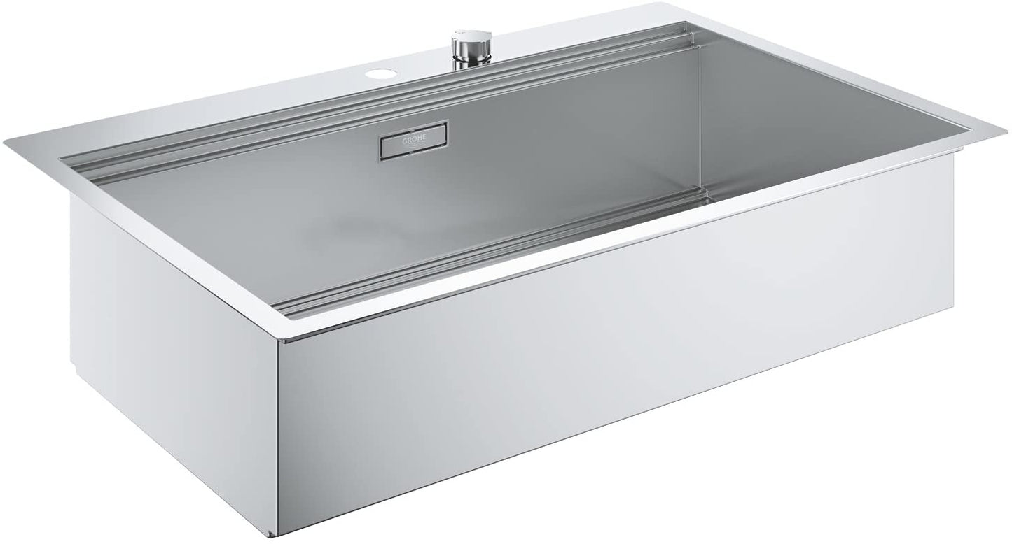GROHE 31584SD0 | K800 Sink 1.0 bowl 79cm | Stainless Steel