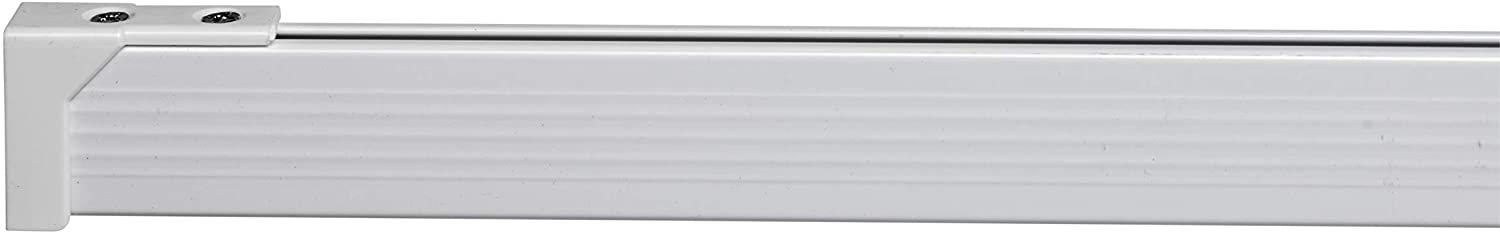 Croydex 2 m Bendy Rail, White