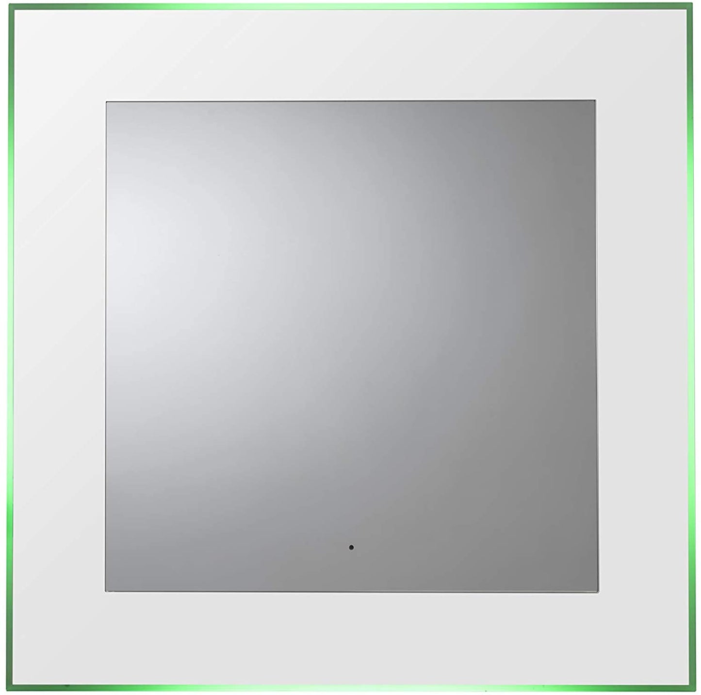 Croydex Oakley Colour Change Illuminated Mirror, Glass with Hang 'N' Lock