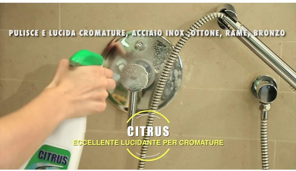 Citrus Descaling Cleaner Brilla Bathroom Ceramic Taps 750 ml Faren