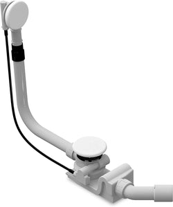Kaldewei KA4041 Special Drain and Overflow Fitting for Ellipso/Centro Duo with Filling Function White