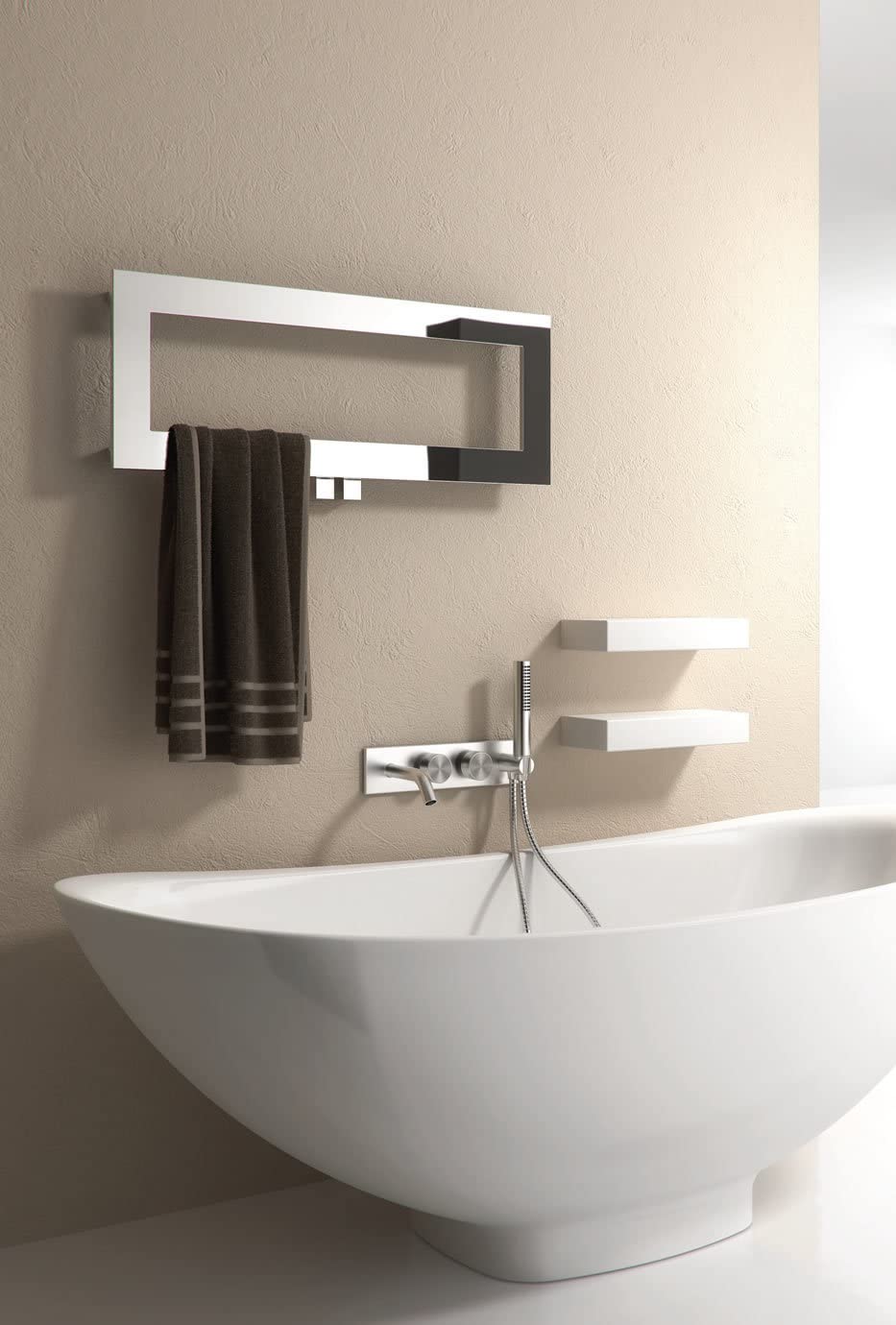 Reina Bivano Stainless Steel Designer Radiator | 300 x 800 | RNS-BV8030