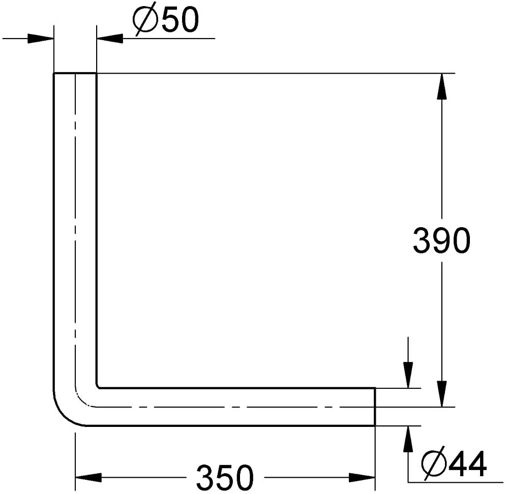 GROHE 37100SH0 | Flush Pipe
