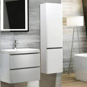 Synergy Linea 1650mm White Tall Cabinet